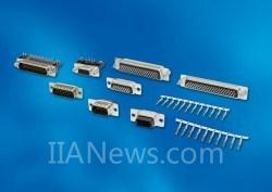 FCI adds male connectors to D-Sub