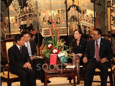 东方电气集团总经理斯泽夫会见巴基斯坦总统扎尔达里