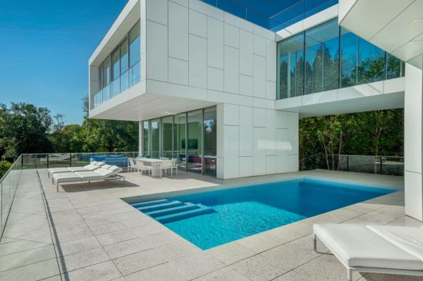 The home occupies nearly 10,000 square feet.