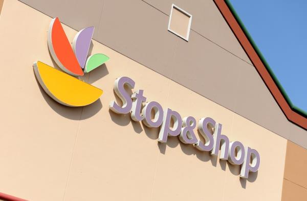 Stop&Shop sign on building