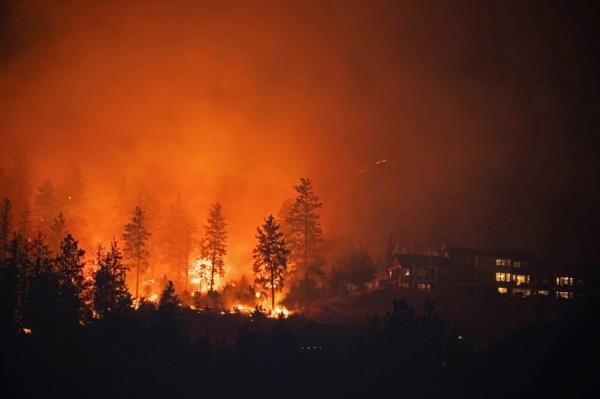 Tens of thousands of Canadian residents of British Columbia were under evacuation orders over the weekend due to the spread of wildfires.