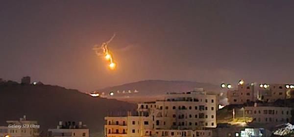 Rockets over Israel