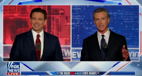 Ron DeSantis and Gavin Newsom
