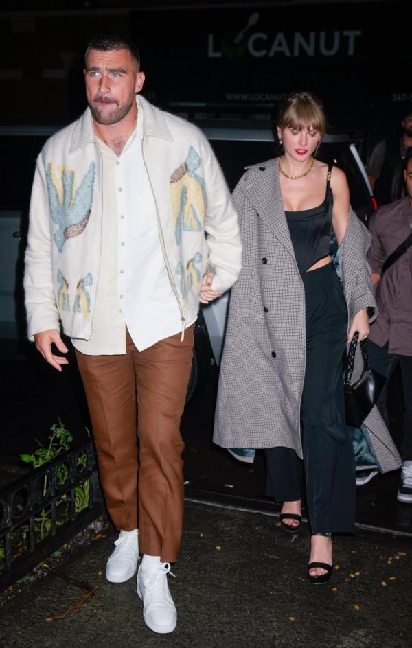 Travis Kelce and Taylor Swift 