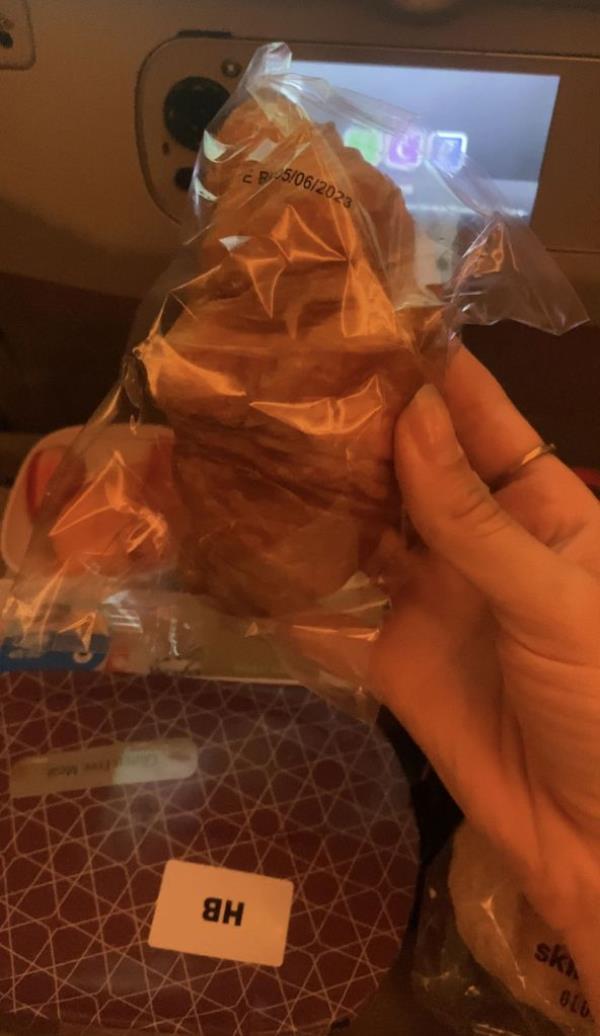 The croissant the triggered the diarrhea