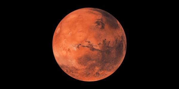 Scientists say they have discovered a giant volcano hidden in plain sight on Mars.