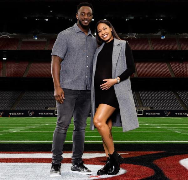Hewitt and his wife 