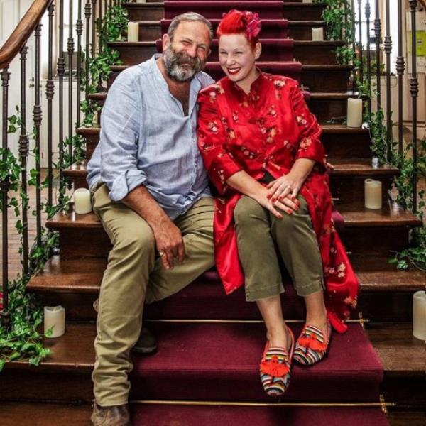 TV couple Dick Strawbridge and Angel Adoree 