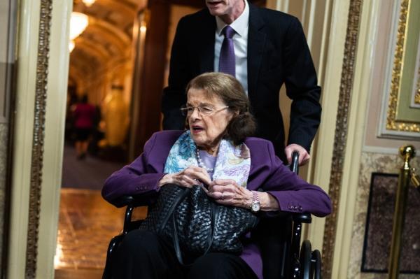 Questions a<em></em>bout who can replace Sen. Dianne Feinstein.
