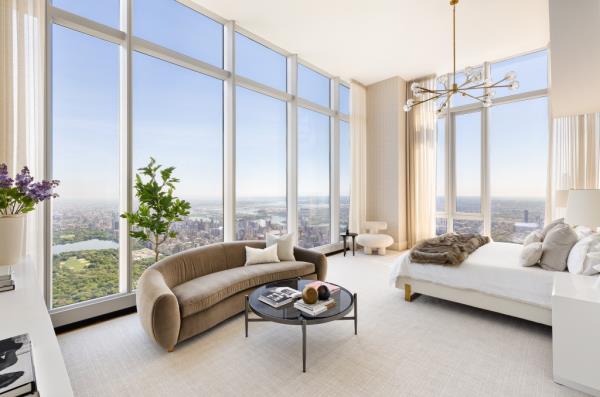 This is Sky House, 1382 feet above street level.