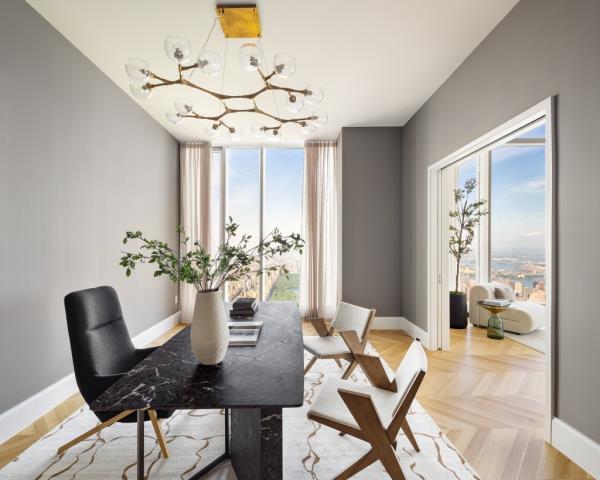 Live above the clouds on the 127th and 128th floors.