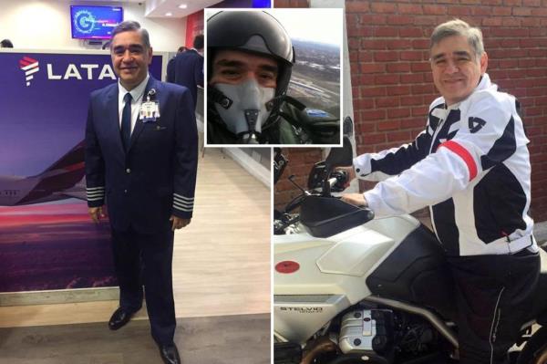 LATAM pilot Iván Andaur, 56, collapsed and died during a flight from Miami to Chile.