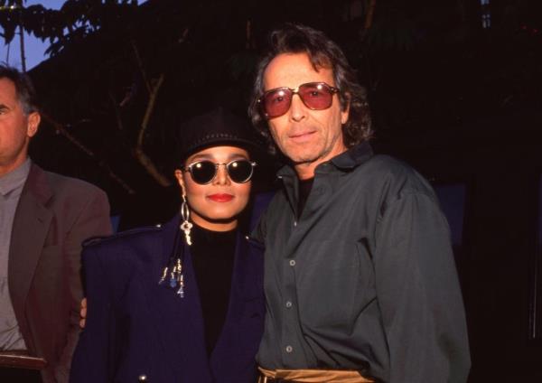 Janet Jackson and Herb Alpert in 1989.