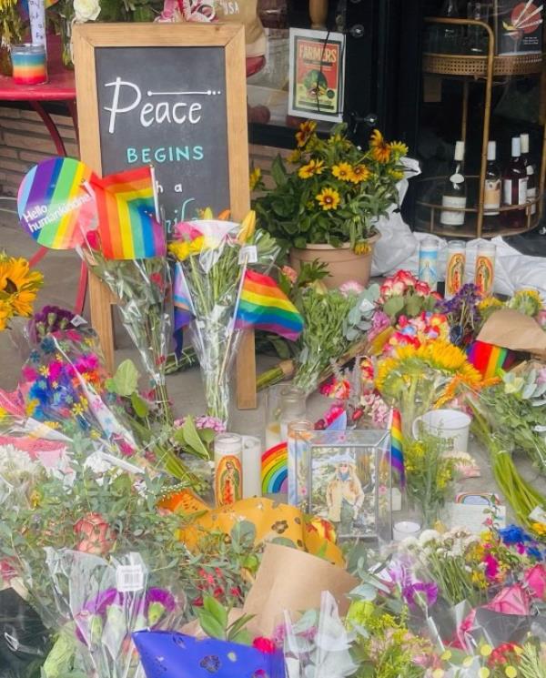 Man kills shopkeeper after row over Pride flag outside Laura Ann Carleton