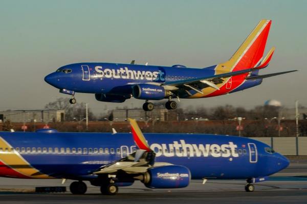 Southwest Airlines plane 