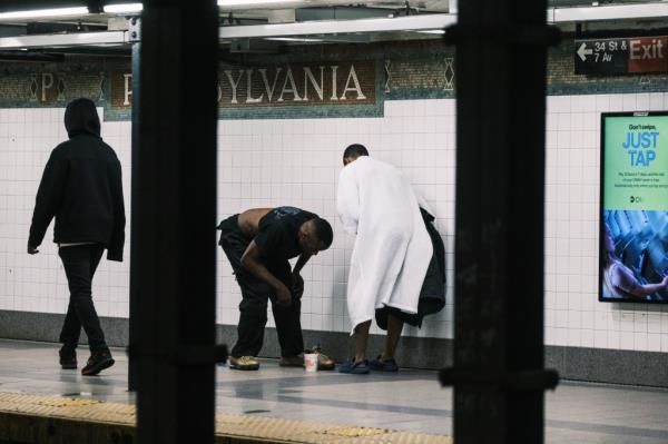 Mentally ill in city subways. 