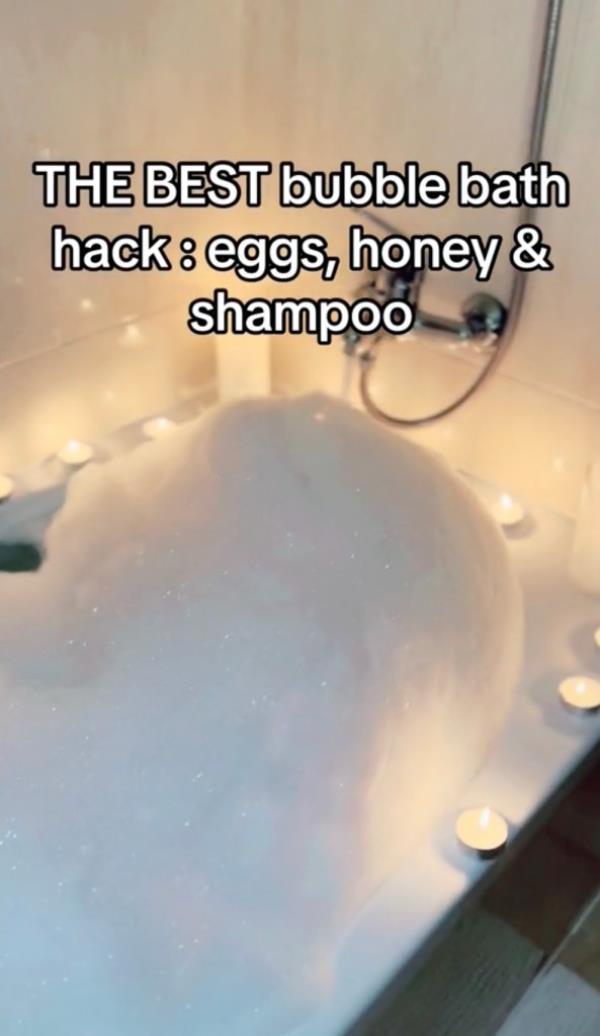 bubble bath mix