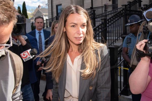 Karen Read outside of court. 