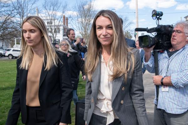 Read smiling as she left court. 