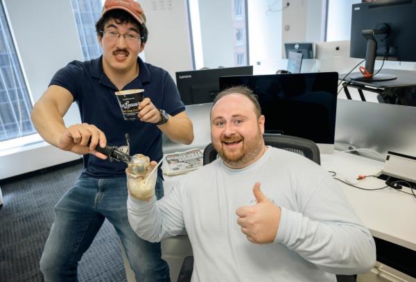 The Post tried a barbeque sauce and cornbread flavored ice cream.