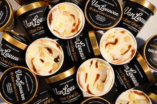 Van Leeuwen created a corn bread and barbeque sauce flavor ice cream.