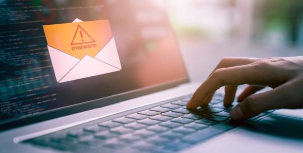 A malware screen.