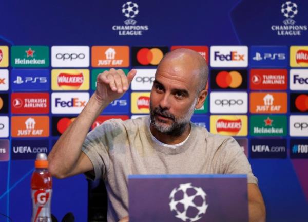Manchester City manager Pep Guardiola