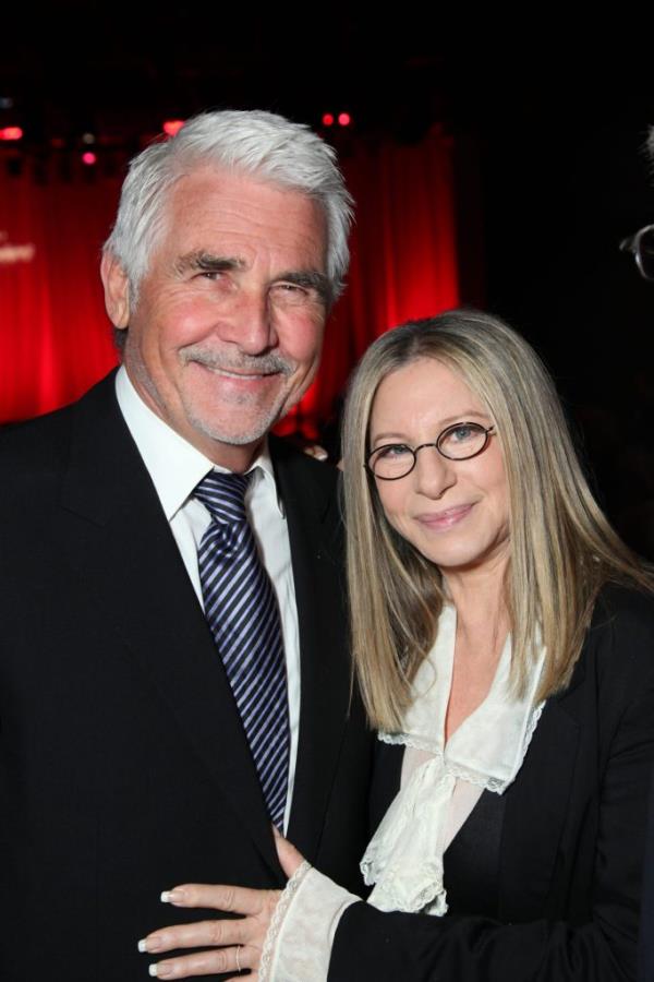 Barbra Streisand and husband James Brolin.