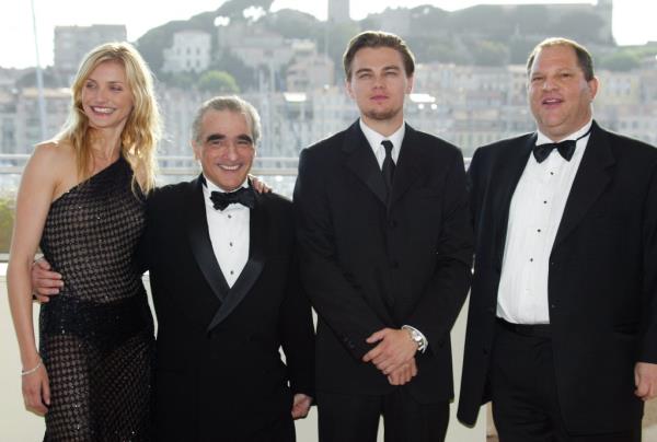 Photo of Martin Scorsese and Harvey Weinstein. 