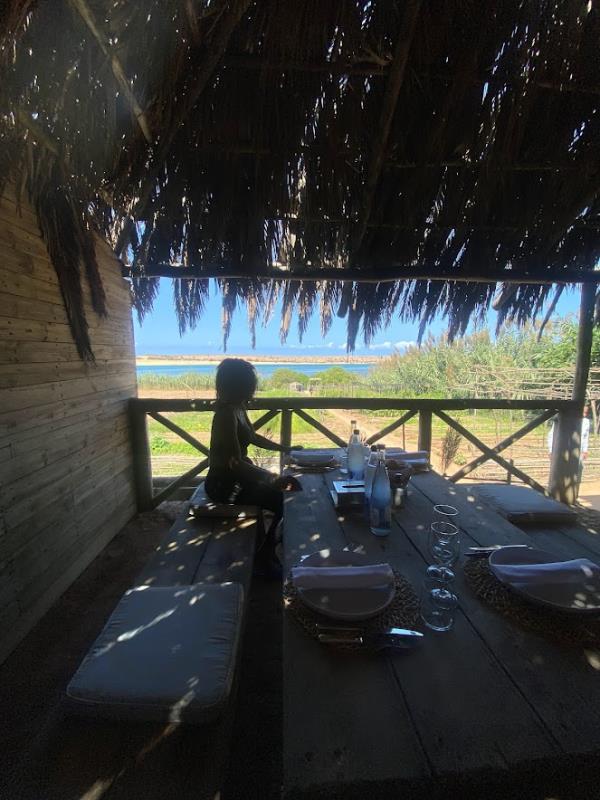 La Sultana's on-farm dining (Picture: Dom Hines)