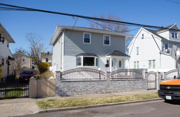 The home in Jamaica, Queens, wher<em></em>e Morrison and her ex Joseph Murphy, 38, were found dead on Friday