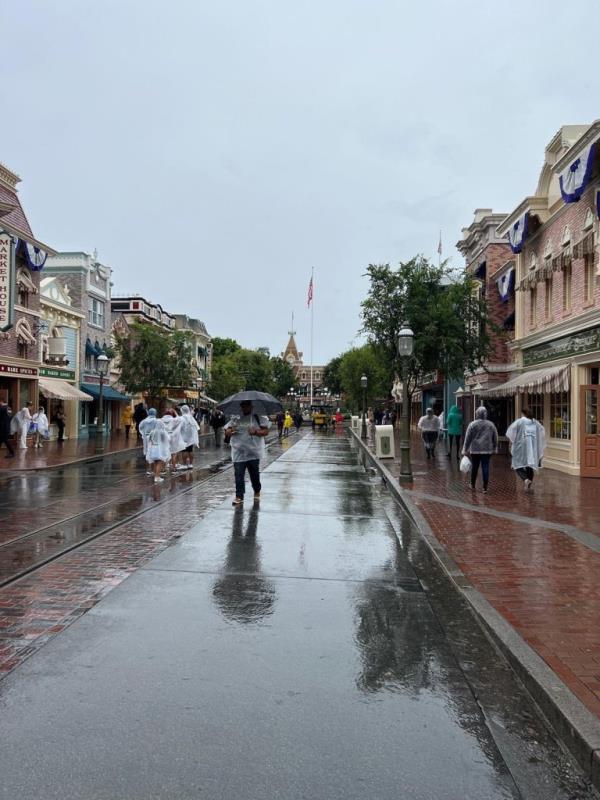 Other photos shared to social media of Disneyland over the weekend showed an unusually empty park, though there were still guests despite ride and live entertainment cancellations.