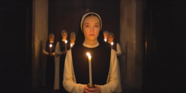 Sweeney, 26, plays Sister Cecilia who joins a Roman co<em></em>nvent but is ultimately tested when it is revealed that she has been chosen to become the vessel for the next immaculate co<em></em>nception against her will. 