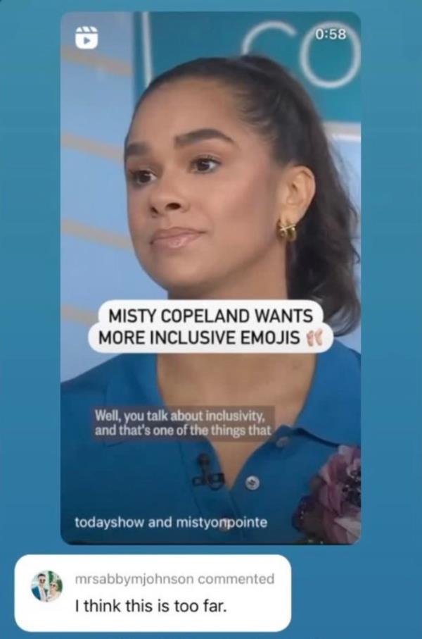 misty copeland petition pointe shoe emoji