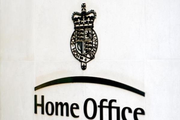 The Home Office signage, London
