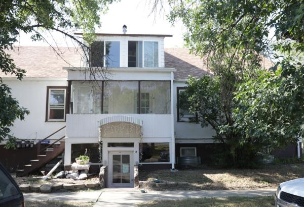 The Havre, Montana, apartment building wher<em></em>e Alicia Navarro was living with a man identified as Eddie Davis. 