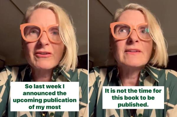 Gilbert said Ukrainian fans messaged her a<em></em>bout the book and urged her not to publish it now.  