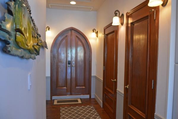 The entry way.
