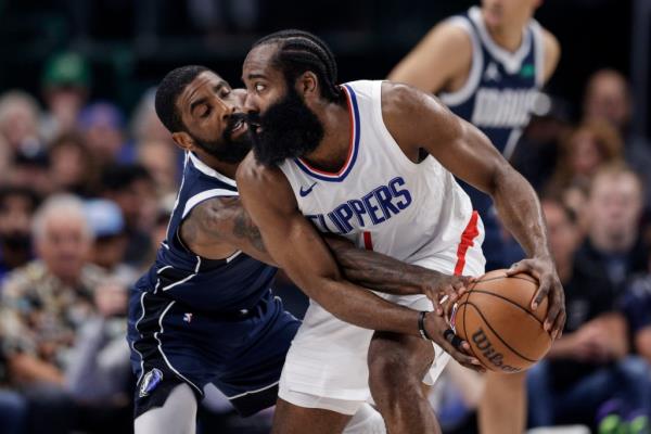In Game 5, Kyrie Irving applied pressure on James Harden, who finished with just seven points.