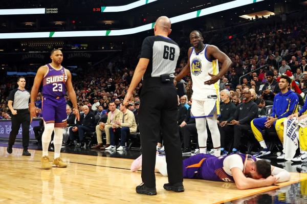 Draymond Green after hitting Jusuf Nurkic.