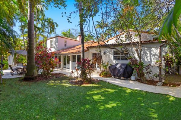 Exterior of the Miami home. 