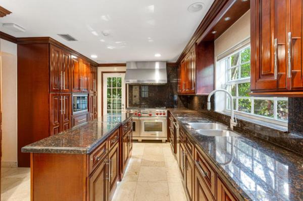 Interior of the kitchen. 