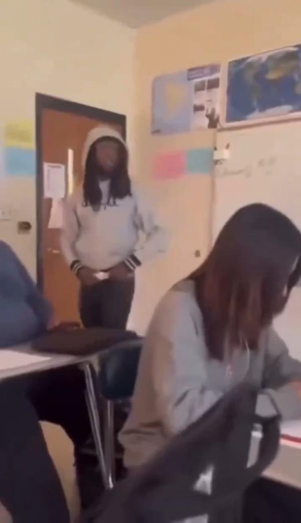 On Tuesday, the juvenile justice issued a secure custody order for three misdemeanor charges against the student for Assault on a Government Official.