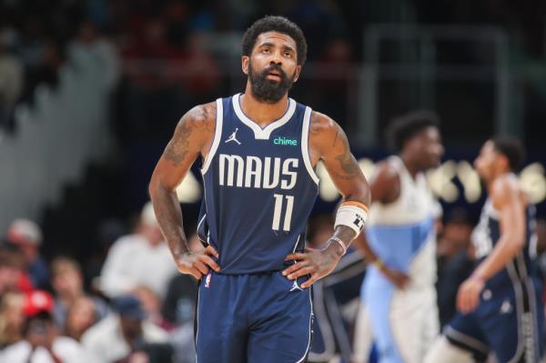 Kyrie Irving is averaging 24.8 points per game and 5.6 assists for Dallas this season.