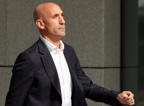 Former president of the Spanish football federation Luis Rubiales.
