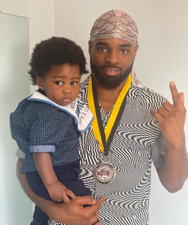 Isaiah's other passion in life was caring for his 2-year-old son.