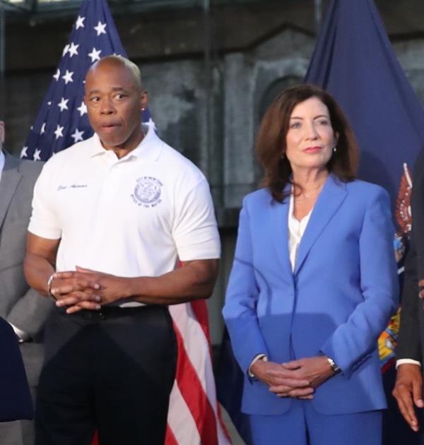 eric adams and kathy hochul