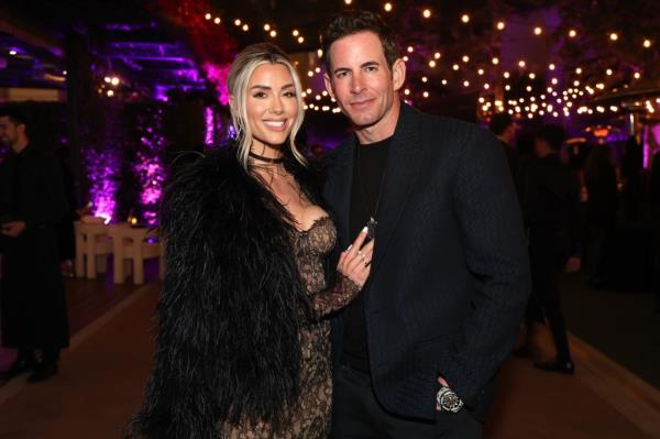 Heather Rae Young, Tarek El Moussa at a Alzheimer's Association event