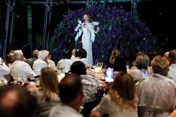 ewel performs at The Portal:  An Art Experience By Jewel VIP Preview at Crystal Bridges Museum of American Art on May 03, 2024 in Bentonville, Arkansas.
