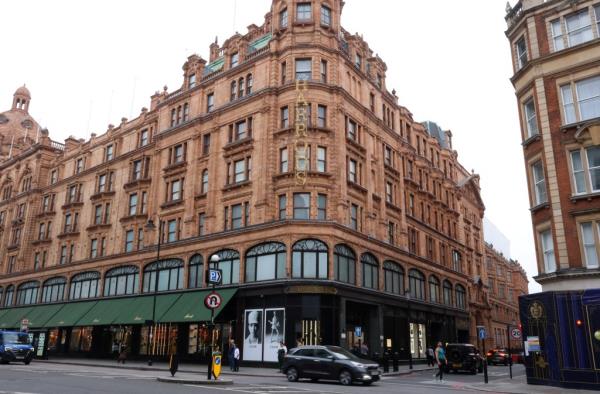 Harrods department store in London